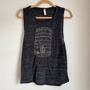 Bella Canvas Charcoal Sleeveless Graphic Tee